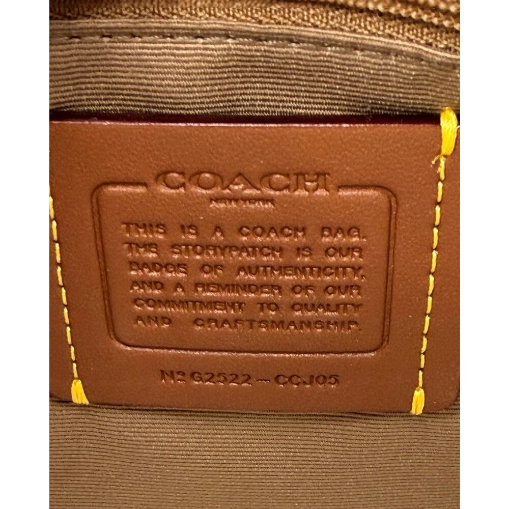 NWT Coach CCJ05 Patchwork Asher Shoulder Bag &  CCR27 Snap Patchwork Wallet - Picture 9 of 10